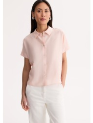 πουκάμισο με κοντά μανίκια από lyocell