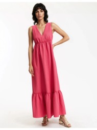 μακρύ φόρεμα με v ...