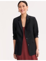 λινό σακάκι σε ίσια γραμμή