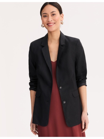 λινό σακάκι σε ίσια γραμμή