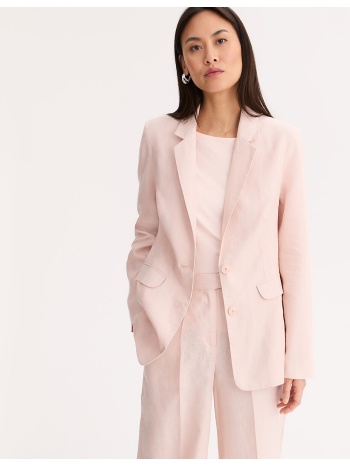 λινό σακάκι σε ίσια γραμμή