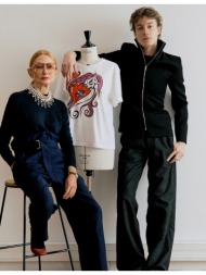 t-shirt με στρογγυλή λαιμόκοψη