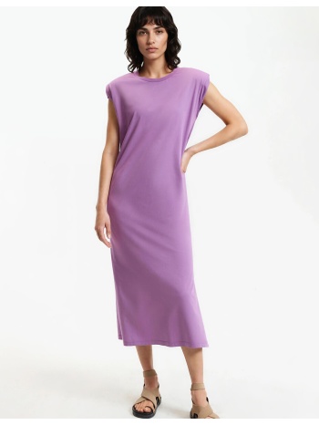 μακρύ αμάνικο φόρεμα t-shirt