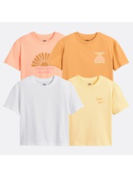 σετ 4 μπλουζάκια