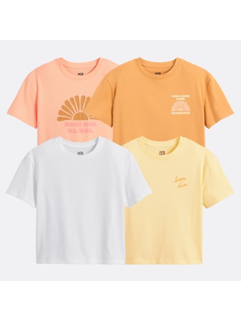 σετ 4 μπλουζάκια