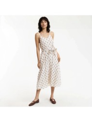 μίντι φόρεμα με λεπτές ...