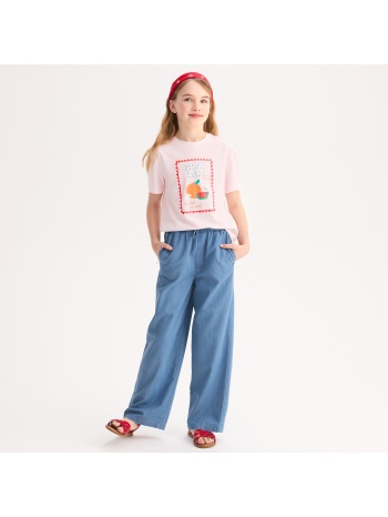 φαρδύ παντελόνι από ελαφρύ τζιν