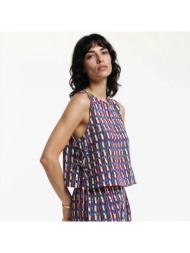 αμάνικο τοπ με στάμπα ...