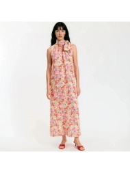 μακρύ αμάνικο φόρεμα με ...