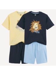 σετ 2 σορτς πιτζάμας από ζέρσεϊ