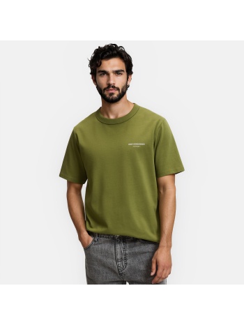 κοντομάνικο t-shirt με στρογγυλή λαιμόκοψη και σχέδιο στο