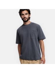 κοντομάνικο t-shirt με στρογγυλή λαιμόκοψη