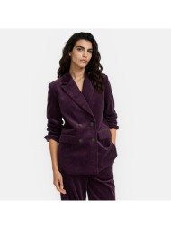 σταυρωτό κοτλέ blazer σε ...