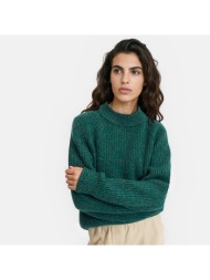 ριμπ πλεκτό με στρογγυλή λαιμόκοψη