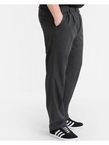 stretch παντελόνι κουστουμιού με πιέτες, μεσαίου μήκους σε προσφορά