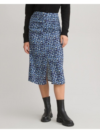 μίντι πένσιλ φούστα με φλοράλ μοτίβο