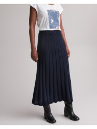 μακριά πλεκτή φούστα με ...