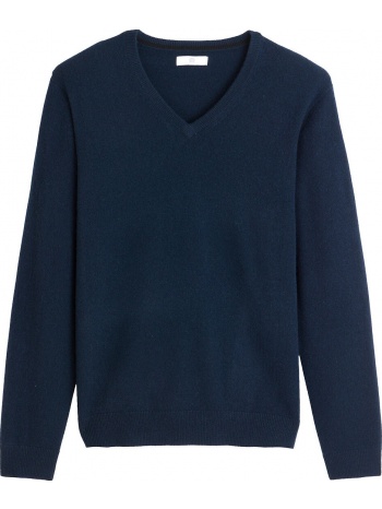 πλεκτό με v από κασμίρι