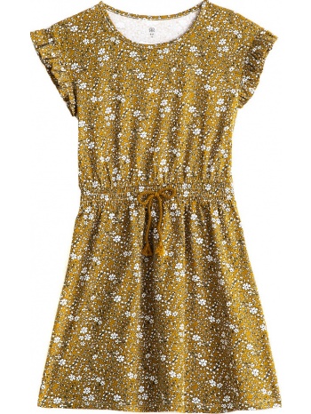 κοντομάνικο φόρεμα με φλοράλ μοτίβο, 3 -12 ετών