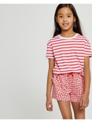 κοντομάνικο ριγέ t-shirt