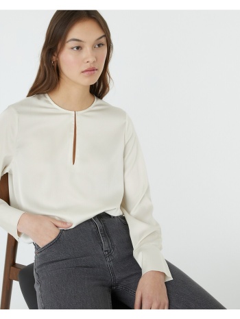 μακρυμάνικη μπλούζα με στρογγυλή λαιμόκοψη σε προσφορά