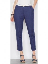 ίσιο παντελόνι, βαμβάκι+λινό