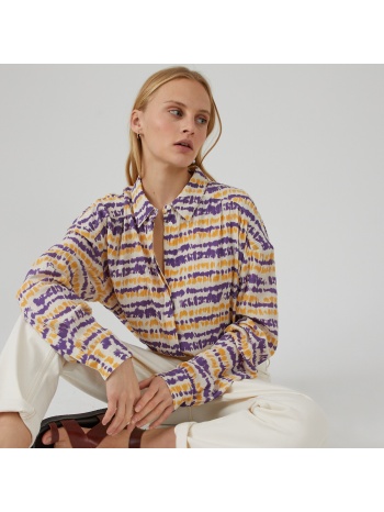 μακρυμάνικη μπλούζα με μοτίβο tie & dye σε προσφορά