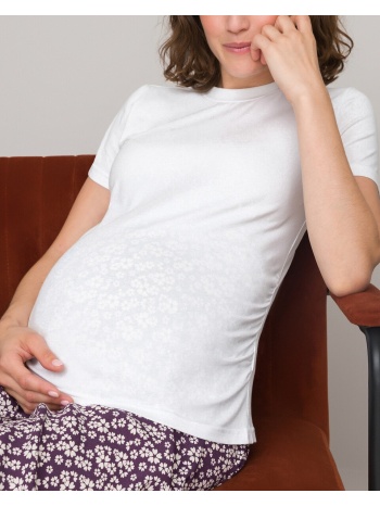 σετ 2 μπλούζες εγκυμοσύνης από οργανικό βαμβάκι
