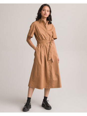 σεμιζιέ φόρεμα με ζώνη σε προσφορά