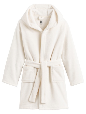 φλις ρόμπα με κουκούλα