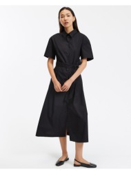 σεμιζιέ φόρεμα με ζώνη