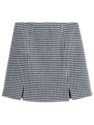 μίνι φούστα με καρό ...