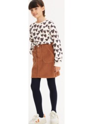 ίσια κοτλέ φούστα