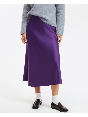 μακριά εβαζέ φούστα από ματ σατέν