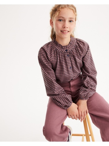 καρό πουκάμισο σε φαρδιά γραμμή