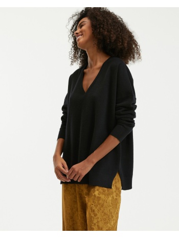 λεπτό πλεκτό από κασμίρι με v λαιμόκοψη σε προσφορά