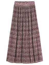 μακριά πλισέ φούστα με ...