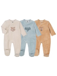 σετ 3 βελουτέ πιτζαμάκια ...