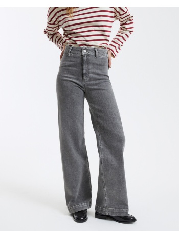 ψηλόμεσο φαρδύ τζιν