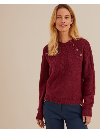 χοντρό πλεκτό με στρογγυλή λαιμόκοψη σε προσφορά