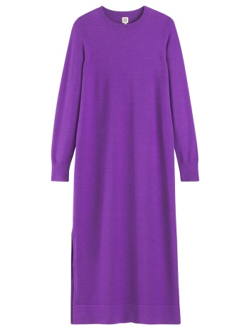 μακρύ ριχτό φόρεμα με μακριά μανίκια