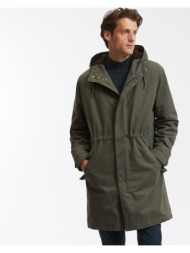 μίντι παρκά με κουκούλα