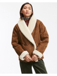 μίντι μπουφάν με κουμπιά