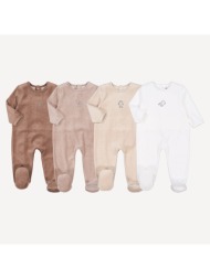 σετ 4 βελουτέ πιτζαμάκια ...