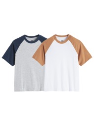 σετ 2 t-shirt με κοντά ...