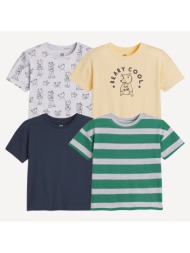 σετ 4 t-shirt με σχέδιο ...