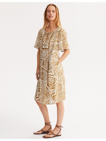 εβαζέ μίντι φόρεμα με animal print σε προσφορά