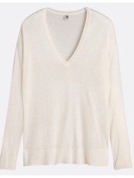 λεπτό πλεκτό με v