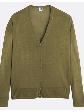 ζακέτα με λεπτή πλέξη