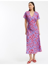 μακρύ φλοράλ φόρεμα σε ...